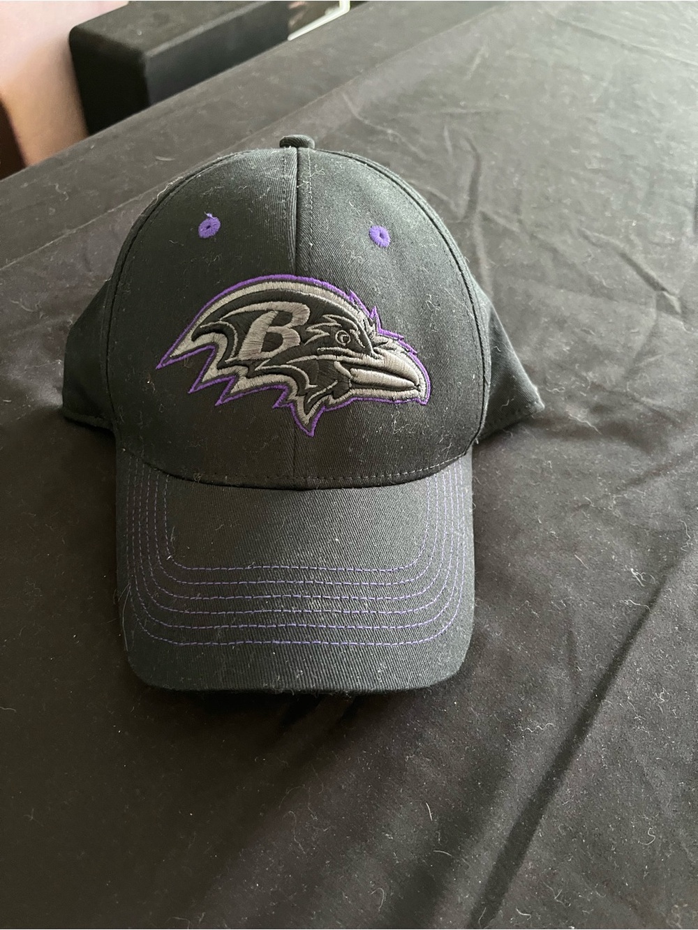 NFL Baltimore Ravens Hat one size stretch - Picture 4 of 9